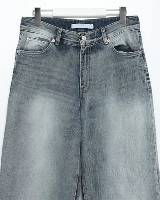 (Unisex) Unique Double Hip Pocket Jeans