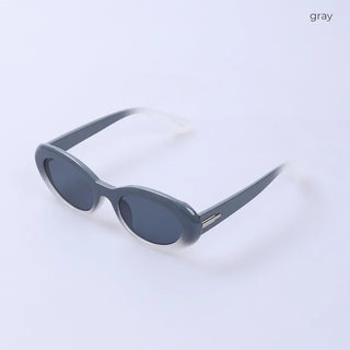 Pastel oval sunglasses