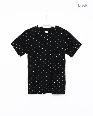 Polka Dot Short-Sleeved T-Shirt