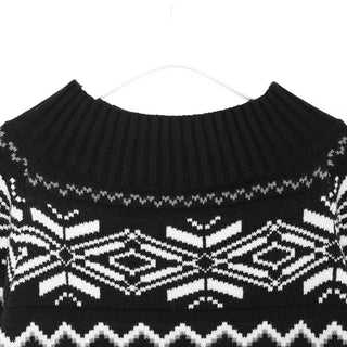 Snowflake Off-Shoulder Knit