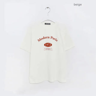 Oversized Lettering T-Shirt