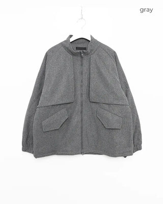 Drawstring zip jacket