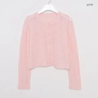 Crochet Cropped Cardigan