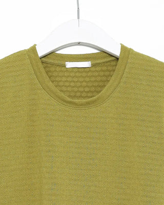 Jacquard casual short-sleeved T-shirt