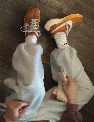 Cabin Fleece Wide Jogger Pants (7 colors)