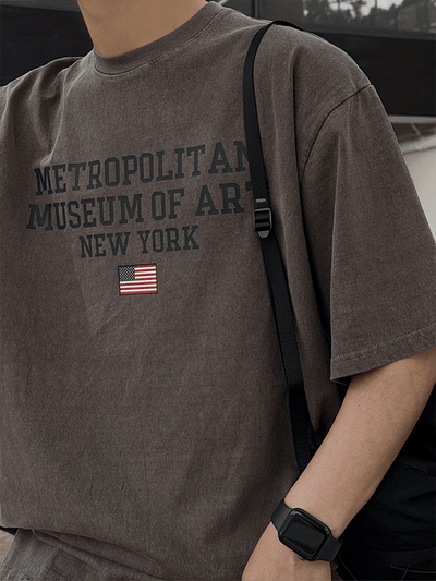 Museum Pigment Oversized  T-shirt
