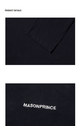 [MASONPRINCE] Lightweight Cotton Long Tee