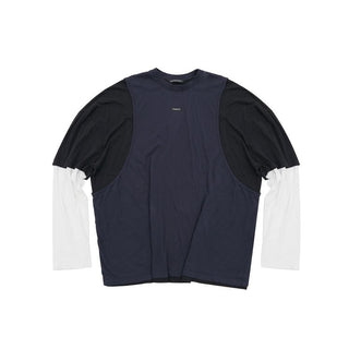 [MASONPRINCE] Lightweight 3-Piece Layered Long Sleeve Tee