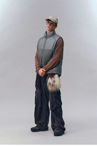 [Monterest] Water-Resistant Padded Stand Collar Vest