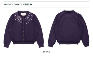 [Moromoro2]Sequin Embellished Cardigan