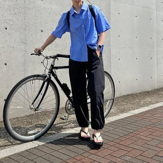 Nylon jogger pants