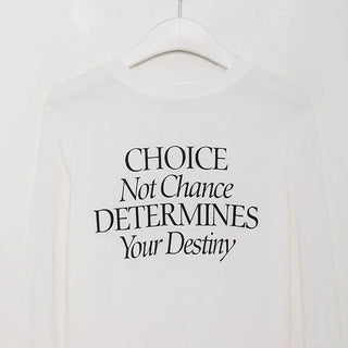 CHOICE Lettering T-shirt