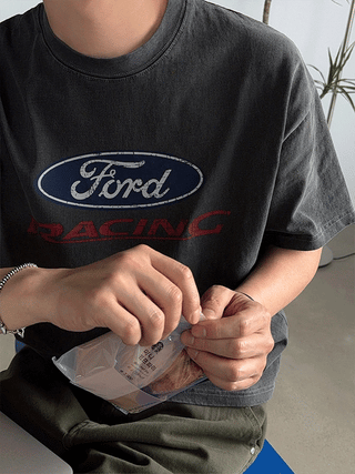 Ford Pigment Semi-Crop 1/2 T-shirt