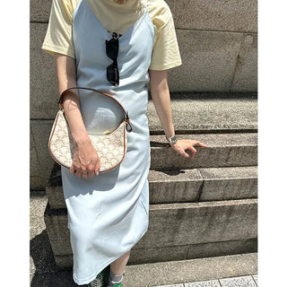 Back-cross camisole dress