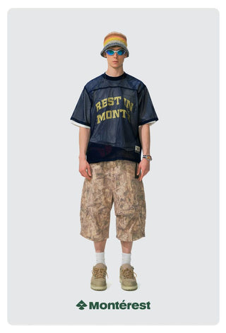 [Monterest] Mesh Jersey Short Sleeve Tee
