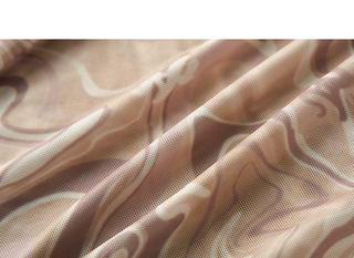 [NOTAWEAR] Mesh Print Long Sleeve T-Shirt