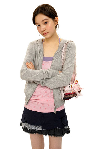 [Moromoro2] Hand-Crocheted Ruffle Bow Underarm  Bag