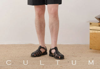 [CULTUM] Cotton Drawstring Shorts