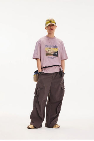 [Monterest] Quick-Dry Graphic Print T-Shirt