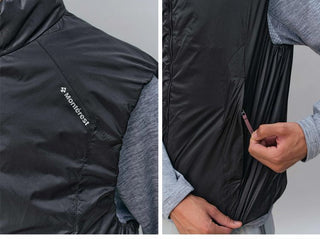 [Monterest] Water-Resistant Padded Stand Collar Vest