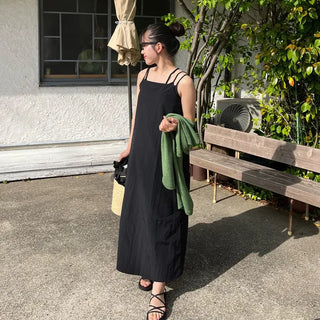 Long camisole dress