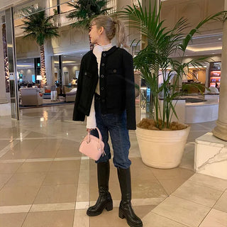 Wool tweed jacket