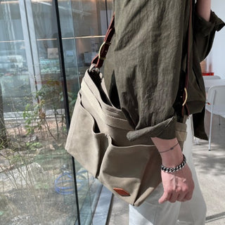 Brown strap crossbody bag (2 colors)