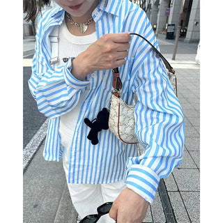 Bold striped shirt