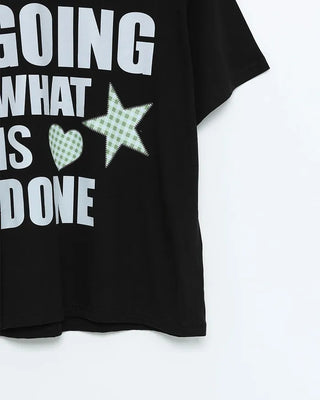 Lettering Star Short-Sleeve T-Shirt