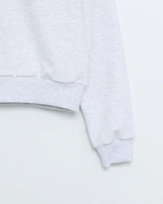 Eight-stitch raglan sweatshirt