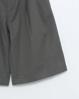 Two-pleat chino Bermuda shorts