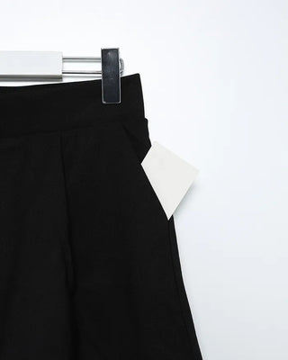 Flared Bermuda shorts