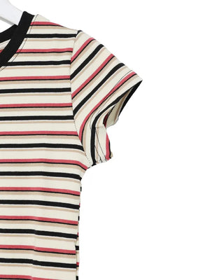 Striped Round T-shirt