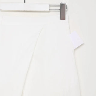 Center Cross Nylon Long Skirt