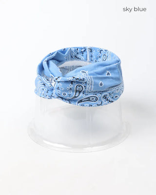 Cotton Bandana Twist Headband