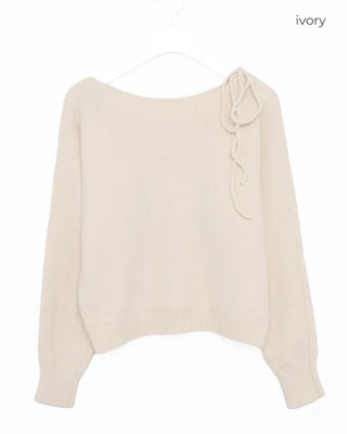 Choker One-Shoulder Knit