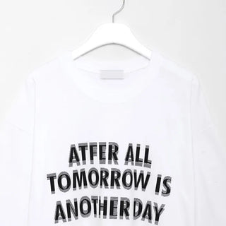 (Unisex) Lettering Oversized T-Shirt