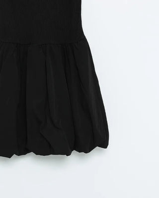 Balloon camisole mini dress