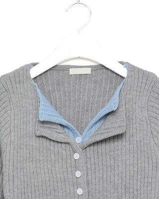 Ribbed Cardigan