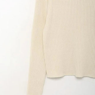 Daily Rib Round Knit