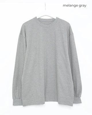 Round neck cotton T-shirt