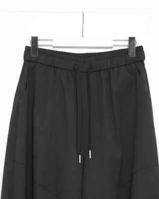 Elastic waist parachute pants