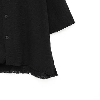 (Unisex) Tweed Short-Sleeve Shirt