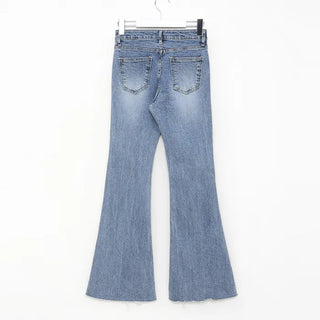 Flared Fit Denim Pants