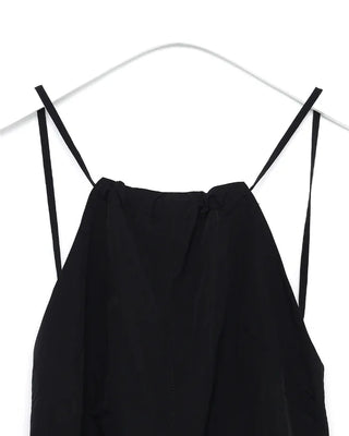 Backless long camisole dress
