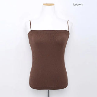 basic ribbed cap sleeveless