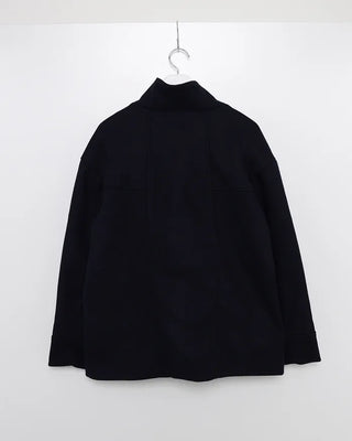 Double-breasted quilted coat