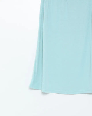Lace waist midi skirt