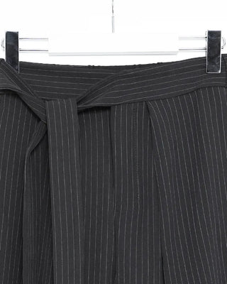 Tie-stripe slacks