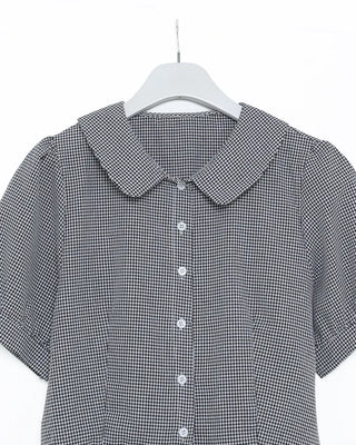 Tiered Shirring Blouse